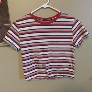 brandy melville striped top!